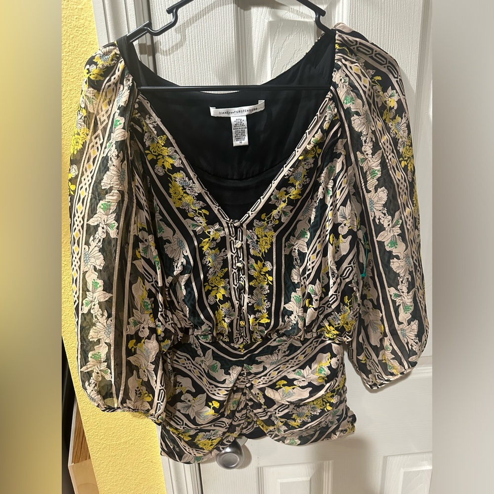 Diane von Furstenberg Silk Top